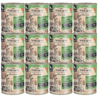 WIEJSKA ZAGRODA Leśne smaki Mokra karma dla psa 12 x 800g Sarna Królik