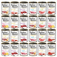DOLINA NOTECI Premium Pure karma mokra dla psa mix smaków 24 x 400g