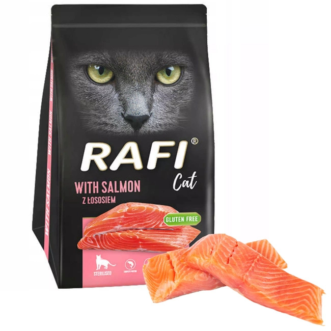 RAFI Karma sucha dla kota Mix Smaków 4 x 1,5 kg