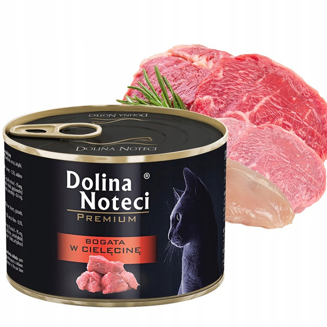 DOLINA NOTECI Premium Karma Mokra dla kota mix smaków 20 x 185 g bezzbożowa
