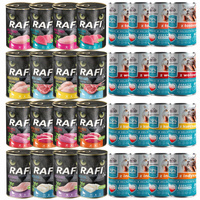 RAFI CAT FRENDI Karma mokra dla kota mix smaków 32 x 400g pełnowartościowa