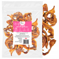 Przysmak dla psa Strips ze skóry wieprzowej 200g GACZOO naturalny