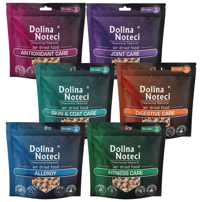DOLINA NOTECI Treserki dla psa Training Treats przysmaki mix 6 x 130g