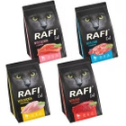 RAFI Karma sucha dla kota Mix Smaków 4 x 1,5 kg