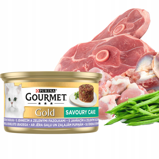 PURINA Gourmet Gold Cake karma mokra dla kota mix smaków 24 x 85g