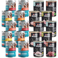 PAN MIĘSKO FRENDI Karma mokra dla kota MIX Smaków 20 x 400g