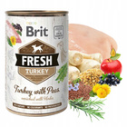 BRIT FRESH Karma mokra dla psa mix smaków 5 x 400g