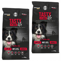 BIOFEED Tasty Dogs Life karma sucha dla psa Wołowina 2 x 15 kg