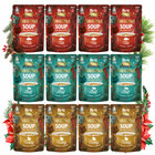 BRIT CHRISTMAS SOUP karma mokra zupa dla kota mix smaków 12 x 75g