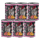 ALPHA SPIRIT Karma mokra dla psa Szynka 6 x 400g