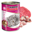 BENEK Chunks Karma mokra dla kota mix smaków 12 x 415g Bezzbożowa