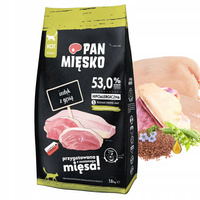 Pan Mięsko Karma dla kota sucha 1,6 kg Indyk z Gęsią