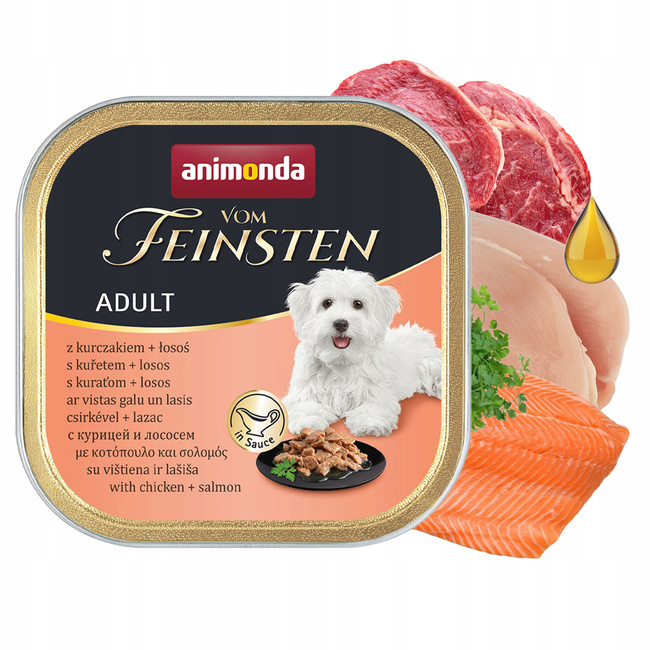 ANIMONDA Vom Feinsten Sos mokra karma dla psa Mix Smaków 6 x 150g