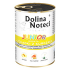 Dolina Noteci Premium Junior mokra karma dla szczeniąt 10 x 400g mix