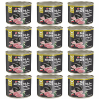 Pan Mięsko karma dla kota mokra Indyk Gęś 12 x 200g