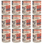 WIEJSKA ZAGRODA Karma mokra dla Kociąt Królik Cielęcina 12 x 400g bez zbóż