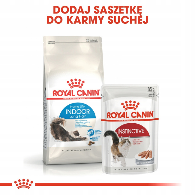 ROYAL CANIN Indoor Long Hair karma sucha dla kotów dorosłych 0,4 kg