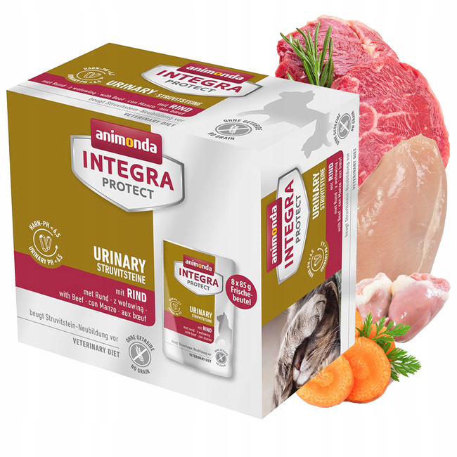 ANIMONDA Integra Protect Urinary karma mokra dla kota Mix Smaków 32 x 85g
