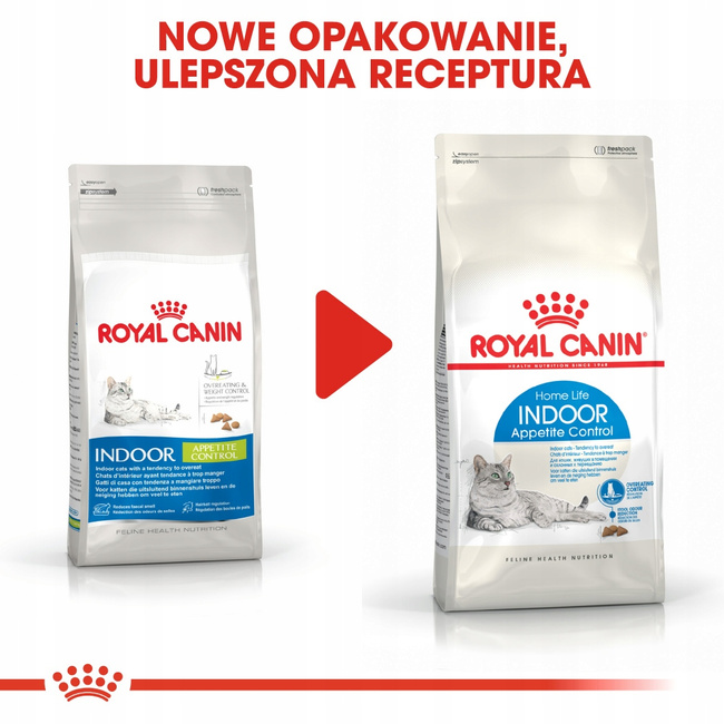 ROYAL CANIN Indoor Appetite Control karma sucha dla kotów dorosłych 0,4 kg