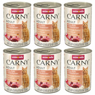 ANIMONDA Carny karma mokra dla kota Kurczak Serca Kacze 6 x 400g