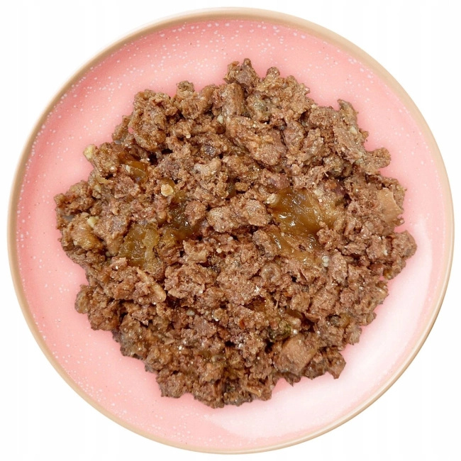 Wiejska Zagroda karma mokra kota Wołowina Cielęcina z kocimiętką 12 x 100g