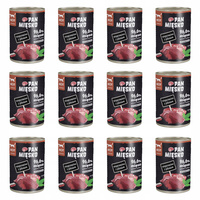 Pan Mięsko karma dla kota mokra 12 x 400g Wieprzowina Jeleń