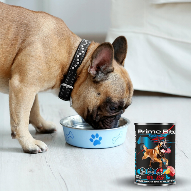 GAME DOG Prime Bite Monoprotein mokra karma dla psa wołowina 400g