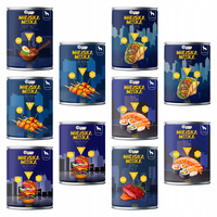 Gaczoo Miejska Miska bezzbożowa karma mokra dla psa Mix smaków 10 x 400g