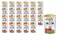 RAFI Karma mokra dla kota Wołowina 24x415g