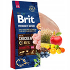 BRIT BY NATURE PREMIUM SENIOR karma sucha dla psa CHRUPKI L+XL 15 kg