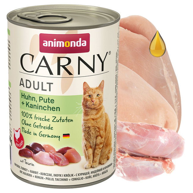 ANIMONDA Carny karma mokra dla kota Mix Smaków 30 x 400g