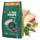 Pan Mięsko karma dla psa sucha z ziołami 3 kg Indyk Kaczka M