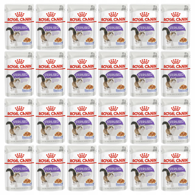 ROYAL CANIN Sterilised Jelly karma mokra w galaretce dla kota 24 x 85g