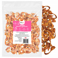 Przysmak dla psa Strips ze skóry wieprzowej 1 kg GACZOO naturalny