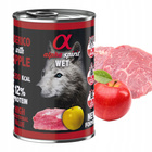 ALPHA SPIRIT Karma mokra dla psa Wieprzowina 6 x 400g