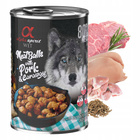 ALPHA SPIRIT Karma mokra dla psa Klopsiki mix smaków 6 x 400g