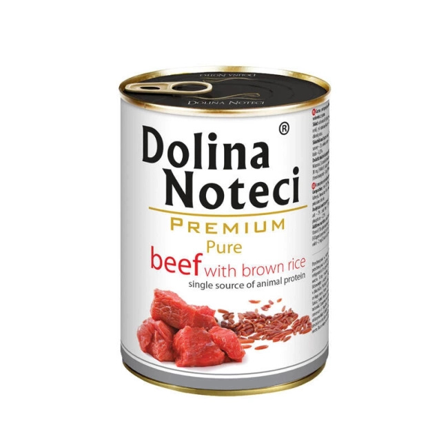 DOLINA NOTECI Premium Pure karma mokra dla psa mix smaków 12 x 400g