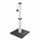 Drapak dla kota Gaczoo słupek z piłeczką ciemny szary 40 x 40 x 72 cm