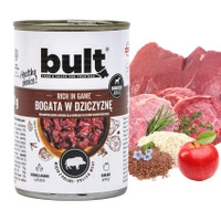 BULT Karma mokra dla psa Dziczyzna 800g