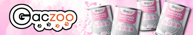 Gaczoo Mono Protein Puppy karma mokra dla szczeniąt Indyk 24 x 400g