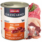 Animonda GranCarno mokra karma dla psa 6 x 800g wołowina kurczak