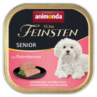 ANIMONDA Vom Feinsten Senior mokra karma dla psa Serca Indyka 22 x 150g