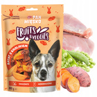 Pan Mięsko Fruits & Veggies przysmak dla psa Mix Smaków 8 x 100g