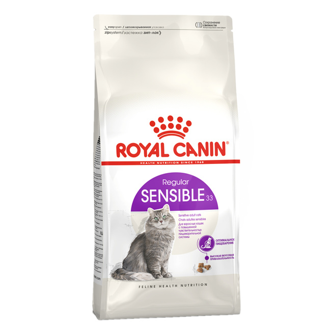 ROYAL CANIN Sensible 33 karma sucha dla kotów dorosłych 0,4 kg