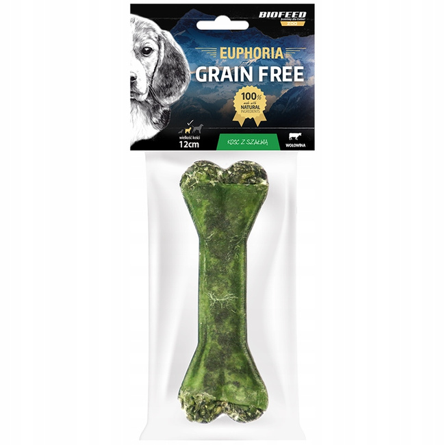 BIOFEED Euphoria Kość z Szałwią Przysmak Smakołyk dla psa 12cm