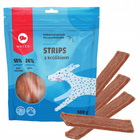 MACED Zestaw przysmaków dla psa Strips Królik 500g + Kaczka i Wołowina 500g