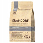 GRANDORF STERILIZED Adult Karma sucha dla kota Królik Indyk 400g