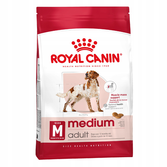 ROYAL CANIN Medium Adult karma sucha dla psów dorosłych, ras średnich 4 kg