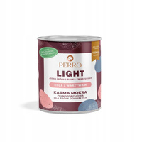 PERRO Light Monobiałkowa karma mokra dla psa Koza z warzywami 800g