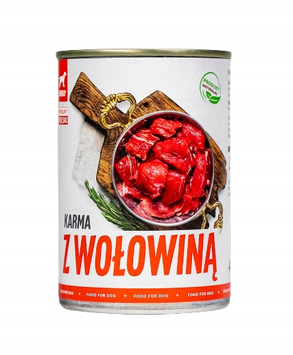 TUF TUF Karma mokra dla psa MIX SMAKÓW 24 x 400g